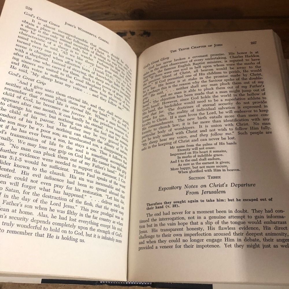 John's Wonderful Gospel Comprehensive Exposition Ivor Powell Signed Vintage 1962 - Picture 9 of 12